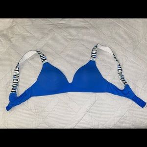 Victoria Secret Blue Unlined Bra